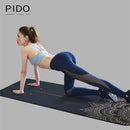PIDO 1.5mm Natural Rubber Yoga Mat Print Fitness Mat Suede Gym Sports Pad 185x68cm Anti-skid Pilates Dance Training Blanket