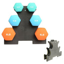 Dumbbell Bracket Triangle Leaves Tree Rack Stand Weight Lifting Dumbbell Holder Gym Fitness Home Exercise Equipment Accessories