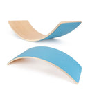 Child Wood Balance Board Kids Game Wobble Board Balance Workout Twist Board Fitness Training Plate Exercise Equipment Seesaw