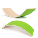 Child Wood Balance Board Kids Game Wobble Board Balance Workout Twist Board Fitness Training Plate Exercise Equipment Seesaw