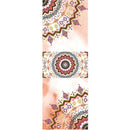 Fitness Yoga Mat Microfiber Print Pattern Foldable Portable Pilates Yoga Towel Soft Anti-slip Indoor Outdoor Sports Mat