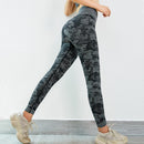 Seamless 3 Pieces Gym Set Woman Sportswear Long Sleeve Crop Top+Gym Leggings+Sport Bra Female Fitness Sports Suits