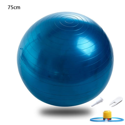 45cm 65cm 75cm Yoga Ball Fitness Balls Sports Pilates Birthing Fitball Exercise Training Workout Massage Ball gym ball With Pump