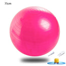 45cm 65cm 75cm Yoga Ball Fitness Balls Sports Pilates Birthing Fitball Exercise Training Workout Massage Ball gym ball With Pump