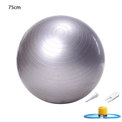45cm 65cm 75cm Yoga Ball Fitness Balls Sports Pilates Birthing Fitball Exercise Training Workout Massage Ball gym ball With Pump
