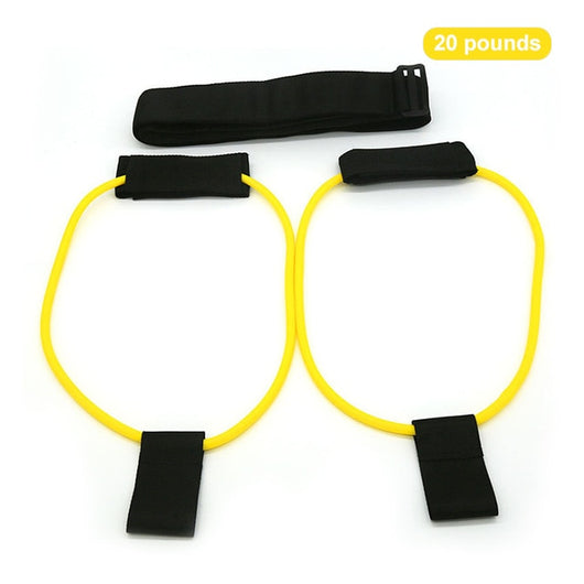 Fitness Booty Butt Training Band Adjustable Waist Belt Pedal Exerciser Resistance Bands for Glutes Legs Muscle Workout