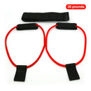 Fitness Booty Butt Training Band Adjustable Waist Belt Pedal Exerciser Resistance Bands for Glutes Legs Muscle Workout