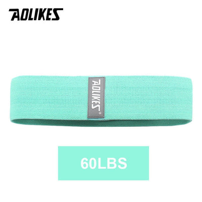 AOLIKES 1PC Hip Band Yoga Resistance Band Wide Fitness Exercise Legs Band Loop For Circle Squats Training Anti Slip Rolling