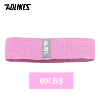 AOLIKES 1PC Hip Band Yoga Resistance Band Wide Fitness Exercise Legs Band Loop For Circle Squats Training Anti Slip Rolling