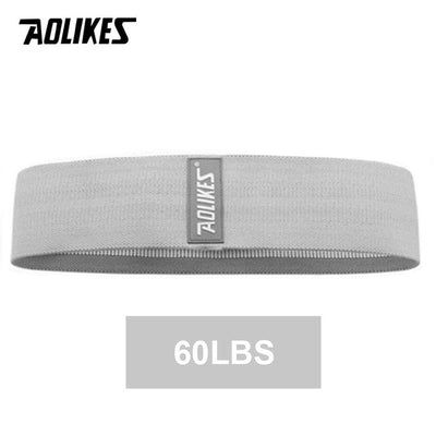 AOLIKES 1PC Hip Band Yoga Resistance Band Wide Fitness Exercise Legs Band Loop For Circle Squats Training Anti Slip Rolling