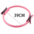 Yoga Circle Dual Grip Yoga Pilates Ring Body Building Training Circle Fitness Circle Gym Workout Pilates Lose Weight Equipment