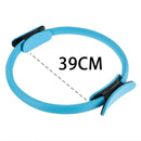 Yoga Circle Dual Grip Yoga Pilates Ring Body Building Training Circle Fitness Circle Gym Workout Pilates Lose Weight Equipment