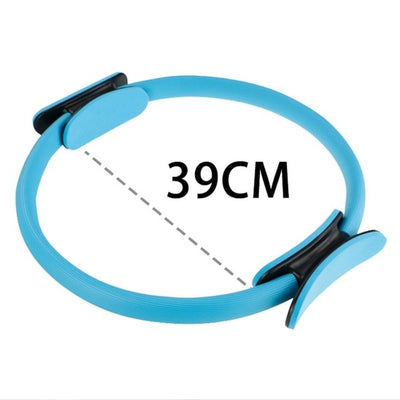 Yoga Circle Dual Grip Yoga Pilates Ring Body Building Training Circle Fitness Circle Gym Workout Pilates Lose Weight Equipment