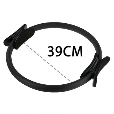 Yoga Circle Dual Grip Yoga Pilates Ring Body Building Training Circle Fitness Circle Gym Workout Pilates Lose Weight Equipment