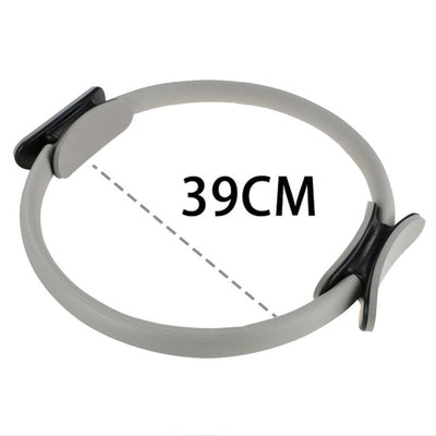 Yoga Circle Dual Grip Yoga Pilates Ring Body Building Training Circle Fitness Circle Gym Workout Pilates Lose Weight Equipment