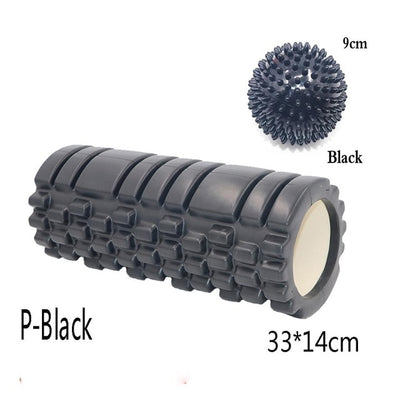 Yoga column foam Yoga Pilates Fitness Foam Roller sports Train Gym Massage Exercise relax foam rolls Massage Ball Spiky