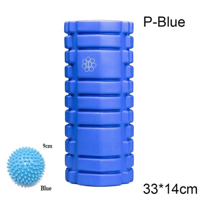 Yoga column foam Yoga Pilates Fitness Foam Roller sports Train Gym Massage Exercise relax foam rolls Massage Ball Spiky