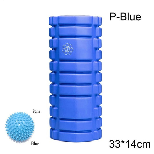 Yoga column foam Yoga Pilates Fitness Foam Roller sports Train Gym Massage Exercise relax foam rolls Massage Ball Spiky