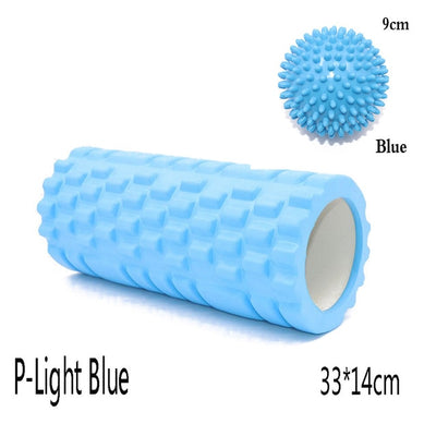 Yoga column foam Yoga Pilates Fitness Foam Roller sports Train Gym Massage Exercise relax foam rolls Massage Ball Spiky