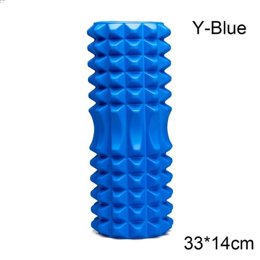 Yoga column foam Yoga Pilates Fitness Foam Roller sports Train Gym Massage Exercise relax foam rolls Massage Ball Spiky