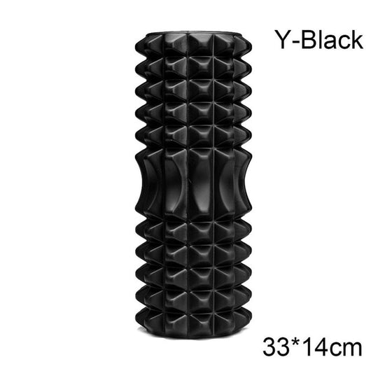 Yoga column foam Yoga Pilates Fitness Foam Roller sports Train Gym Massage Exercise relax foam rolls Massage Ball Spiky