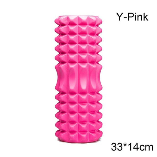 Yoga column foam Yoga Pilates Fitness Foam Roller sports Train Gym Massage Exercise relax foam rolls Massage Ball Spiky
