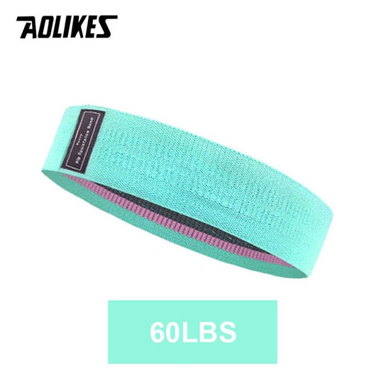AOLIKES Durable Hip Circle Band Yoga Anti-slip Gym Fitness Rubber Band Exercise Braided Elastic Band Hip Lifting Resistance Band