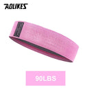 AOLIKES Durable Hip Circle Band Yoga Anti-slip Gym Fitness Rubber Band Exercise Braided Elastic Band Hip Lifting Resistance Band