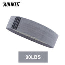 AOLIKES Durable Hip Circle Band Yoga Anti-slip Gym Fitness Rubber Band Exercise Braided Elastic Band Hip Lifting Resistance Band