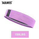 AOLIKES Durable Hip Circle Band Yoga Anti-slip Gym Fitness Rubber Band Exercise Braided Elastic Band Hip Lifting Resistance Band
