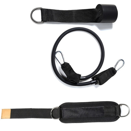 Door Resistance Bands Set Ankle Strap Pull Rope Butt Thigh Trainer Workout Pulley Strap Lifting Bodybuilding Fitness Exercise