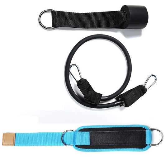 Door Resistance Bands Set Ankle Strap Pull Rope Butt Thigh Trainer Workout Pulley Strap Lifting Bodybuilding Fitness Exercise