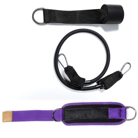 Door Resistance Bands Set Ankle Strap Pull Rope Butt Thigh Trainer Workout Pulley Strap Lifting Bodybuilding Fitness Exercise
