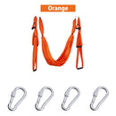 6 Handles Aerial Yoga Hammock Flying Swing Anti-gravity Yoga Pilates Inversion Exercises Device Home GYM Hanging Belt 20 Colors