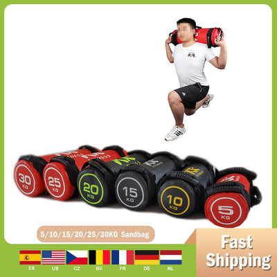 5-30kg Weight Lifting Bulgarian Sandbag  Unfilled Power Bag Fitness Body Building Gym Sports Muscle Training  Heavy Duty