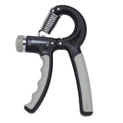 R-Shape Adjustable Hand Grip Sports Strength Countable Exercise Strengthener Gripper Spring Finger Pinch Carpal Expander