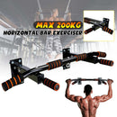 Door Wall Horizontal Bars Steel 200kg Home Gym Workout Chin push Up Pull Up Training Bar Sport Fitness Sit-ups Fitness Equipment