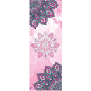 Fitness Yoga Mat Microfiber Print Pattern Foldable Portable Pilates Yoga Towel Soft Anti-slip Indoor Outdoor Sports Mat