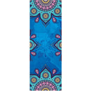 Fitness Yoga Mat Microfiber Print Pattern Foldable Portable Pilates Yoga Towel Soft Anti-slip Indoor Outdoor Sports Mat