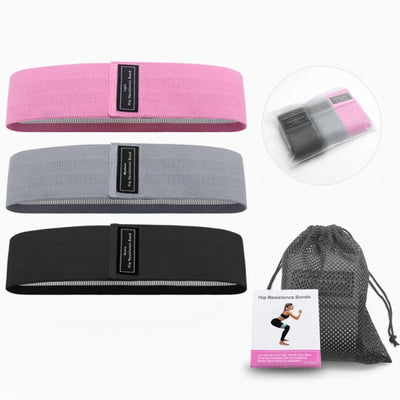 Fitness Yoga Hip Loop Resistance Bands Anti-slip Squats Expander Strength Rubber Bands Yoga Gym Training Braided Elastic Band