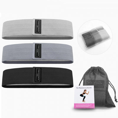 Fitness Yoga Hip Loop Resistance Bands Anti-slip Squats Expander Strength Rubber Bands Yoga Gym Training Braided Elastic Band