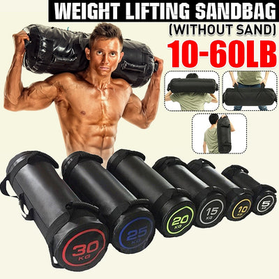 5-30kg Weight Lifting Bulgarian Sandbag Boxing Fitness Workout MMA  Equipment Physical Training Exercises Power Bag