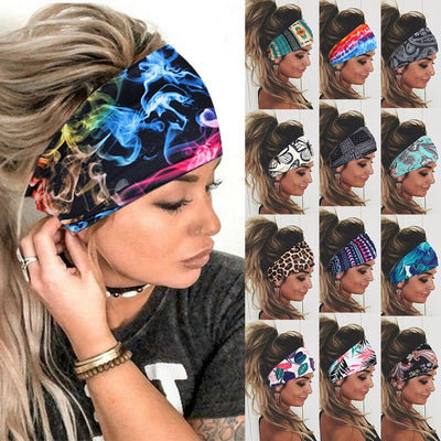Tie  Cycling Yoga Sport Sweat Headband Women Sweatband For Men Women Yoga Hair Bands Head Sweat Bands Sports Safety