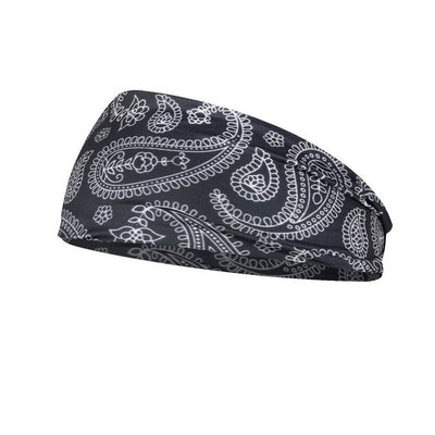Tie  Cycling Yoga Sport Sweat Headband Women Sweatband For Men Women Yoga Hair Bands Head Sweat Bands Sports Safety