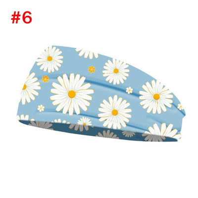 Tie  Cycling Yoga Sport Sweat Headband Women Sweatband For Men Women Yoga Hair Bands Head Sweat Bands Sports Safety