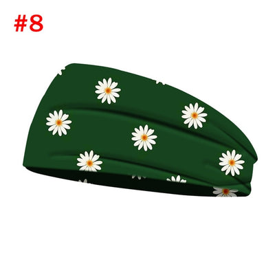 Tie  Cycling Yoga Sport Sweat Headband Women Sweatband For Men Women Yoga Hair Bands Head Sweat Bands Sports Safety
