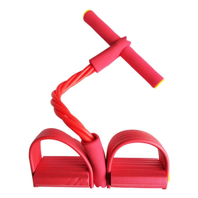 Fitness Gum 4 Tube Resistance Bands Latex Pedal Exerciser -up Pull Rope Expander Elastic Bands Yoga Equipment Pilates Workout
