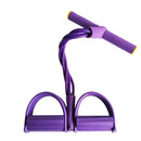 Fitness Gum 4 Tube Resistance Bands Latex Pedal Exerciser -up Pull Rope Expander Elastic Bands Yoga Equipment Pilates Workout