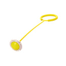 Children Fitness Glowing Toys Jumping Ring Flash Fitness Dancing Ball One-Legged Jumping Ball Bouncy Ball Children Rope Skipping