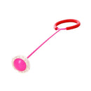 Children Fitness Glowing Toys Jumping Ring Flash Fitness Dancing Ball One-Legged Jumping Ball Bouncy Ball Children Rope Skipping